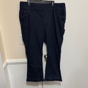 Woman Within Dark Blue Jeans